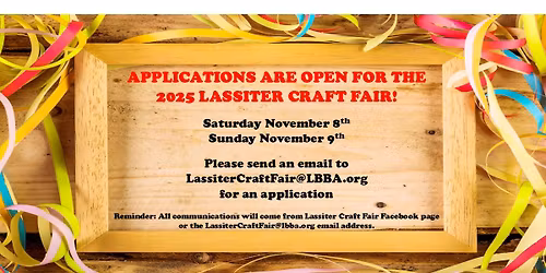 2025 Lassiter Craft Fair