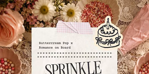 Sprinkle Embroidery Cake Class