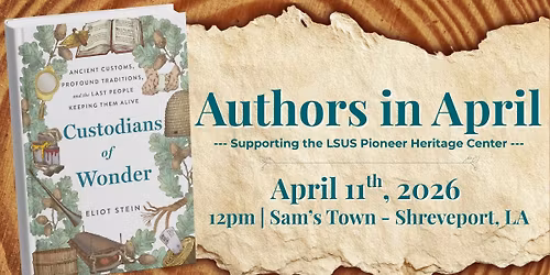 Authors in April - 2026