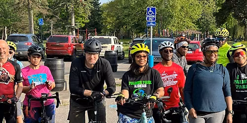 Bike Group at Palmer Park