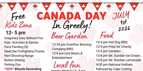 Canada Day in Greely 2026