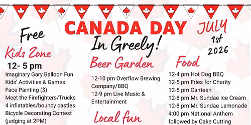 Canada Day in Greely 2026