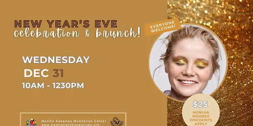 New Year's Eve celebration & brunch