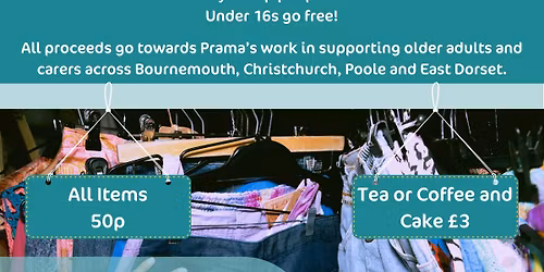 Prama Charity Jumble Sale 2pm Saturday 7th March 2026