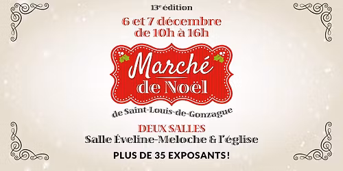 Marché de Noël de Saint-Louis-de-Gonzague