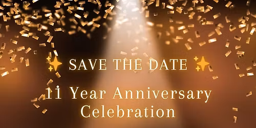SAVE THE DATE! RUN WILD FITNESS 11 YEAR ANNIVERSARY PARTY