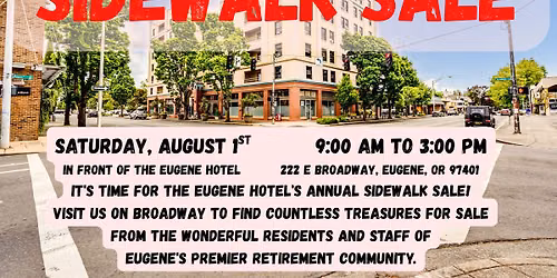 Sidewalk Sale