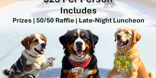 Our first Social Saturday night at the SCC. Come on out for some iceless fun.