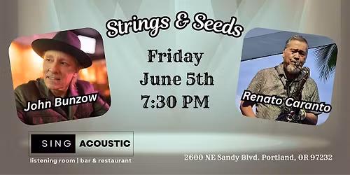 Strings & Reeds Bunzow and Caranto