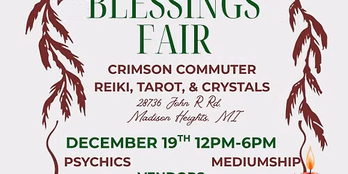 Yule blessings Fair