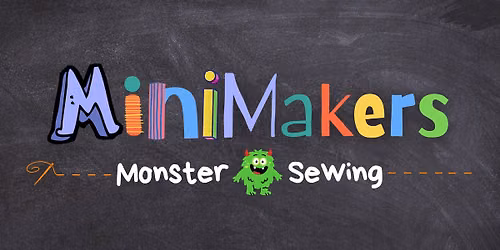 1-2PM MiniMakers: Monster Sewing