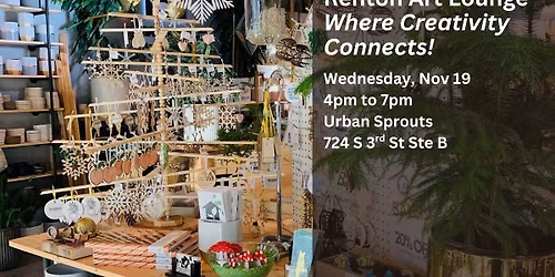 Renton Art Lounge: Where Creativity Connects!