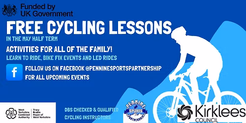 FREE Family Cycling Lessons- Learn to Ride! Huddersfield