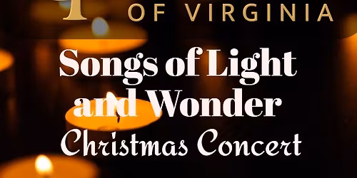 Christmas Concert - Songs of Light and Wonder!
