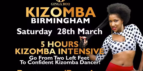 Kizomba Birmingham - 5 hours Kizomba Intensive workshops and evening party at Testa Com Testa