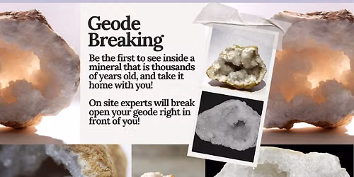 Geode Breaking Workshop