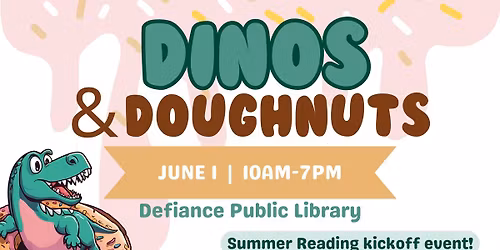 Dinos & Donuts Summer Reading Kickoff Event