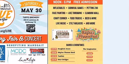 ManeGait LIVE! - Country Fair & Concert