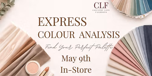 Express 30-Minute Colour Analysis Session