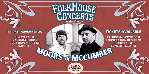 FolkHouse at the Castle: Moors & McCumber