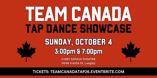 Team Canada Tap Dance Showcase 2026