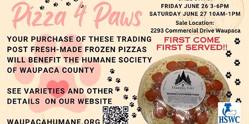 PIZZA 4 PAWS