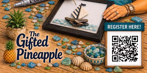 Sea Glass Art Workshop at The Swirling Vine