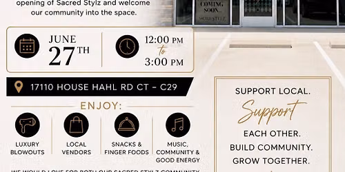Sacred Stylz Grand Opening
