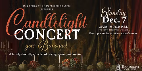 Candlelight Concert Goes Baroque