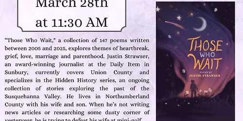 Featured Author Talk: Justin Strawser