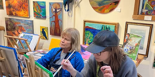 Artist Workshop: (Not Your Average) Paint and Sip With Big Sur Artworks Collective