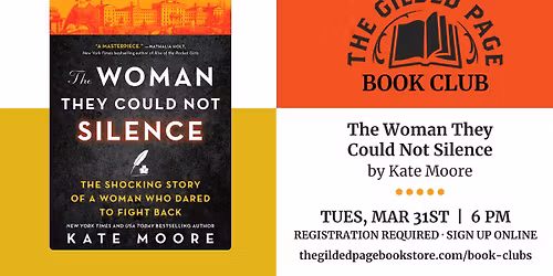 The Gilded Page Book Club: The Woman They Could Not Silence