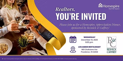Homespire Home Loans Realtor Appreciation Dinner