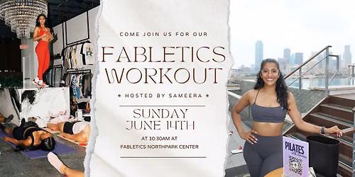 Fabletics Pilate Class with Sameera \u2728\u2600\ufe0f