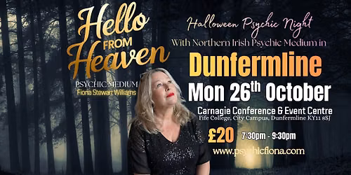 Halloween Psychic Night Dunfermline