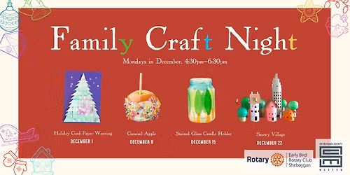 Holiday Memories Family Craft Night