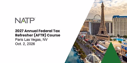 2027 Annual Federal Tax Refresher Workshop - Las Vegas, NV