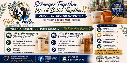 Parent's of Autistic Individuals Support Group Meeting