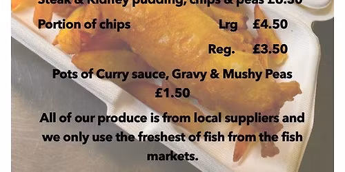 Fish 'n' Chip van coming