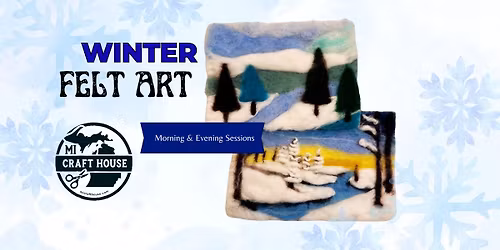 Winter Felt Art
