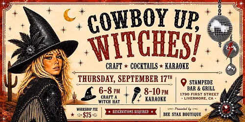 Witches Craft & Sing at Stampede Livermore \u2728