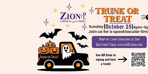 Zion's Trunk Or Treat