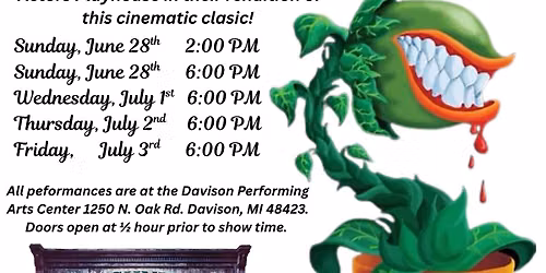 Little Shop of Horrors by The Actors Playhouse \ud83e\udeb4