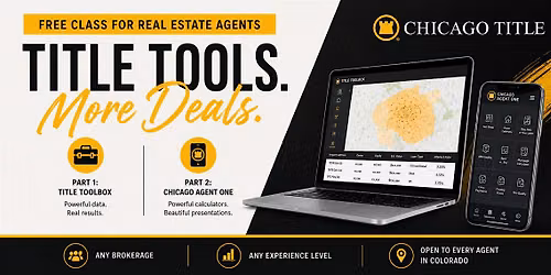 Free Tools, More Deals! Title Toolbox & Chicago Agent One - Workshop