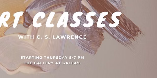 Acrylic Art Classes with C. S. Lawrence