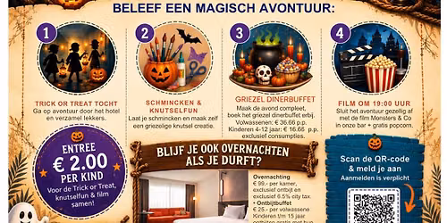 Halloween De vloek van de Maas @ Novotel Rotterdam Brainpark