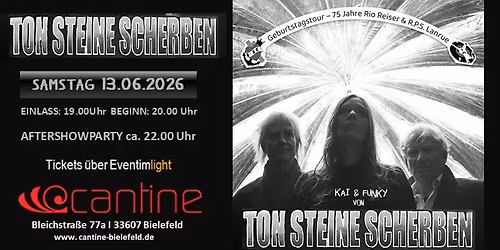 TON STEINE SCHERBEN feat. Birte Volta - Die 75 Jahre Rio Reiser & R.P.S. Lanrue Tour