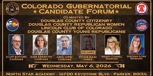 Colorado Governor Forum