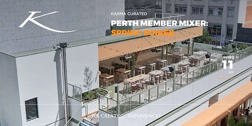 PERTH MEMBER MIXER: SPRING SOIR\u00c9E