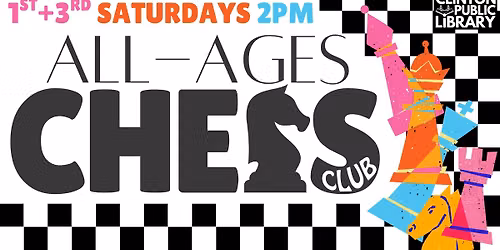 All Ages Chess Club at the Clinton Public Library